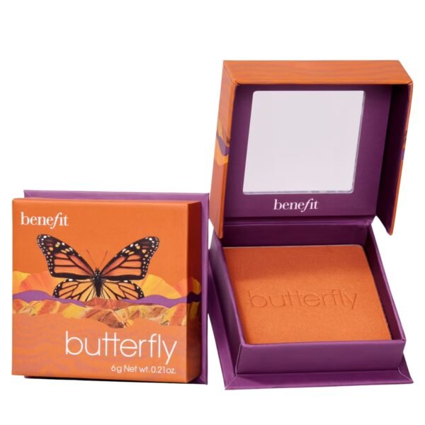 Butterfly Orange Tangerine Blush Powder